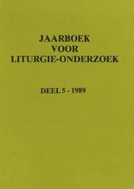 Cover Jaarboek voor Liturgie-Onderzoek Deel 5 - 1989