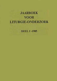 Cover Jaarboek voor Liturgie-Onderzoek Deel 1 - 1985
